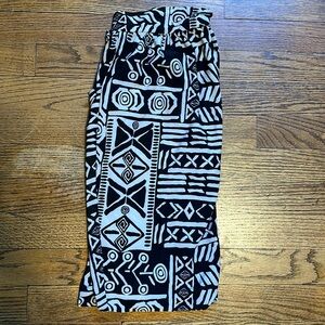 Tribal pattern pants
